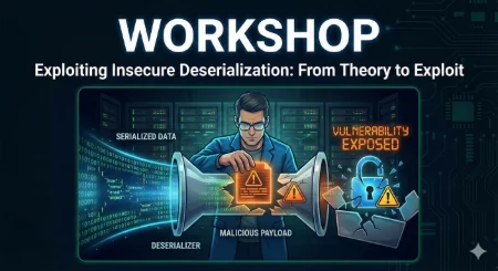 WORKSHOP - Exploiting Insecure Deserialization: From Theory to Exploit